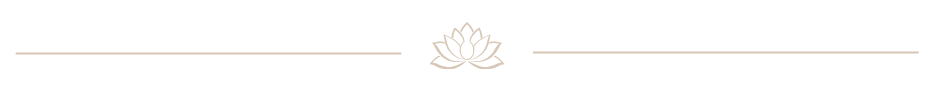 A brown line with a lotus flower in the center. by Lalin Lumina massage bangkok